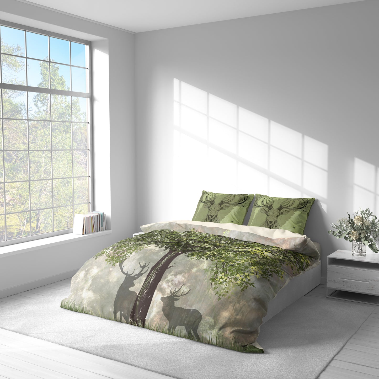 Breathe - Double Duvet Cover Set | Queen Size