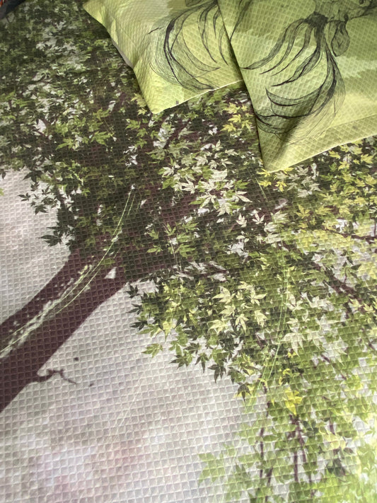 Breathe - Çift Kişilik Yatak Örtüsü Takımı