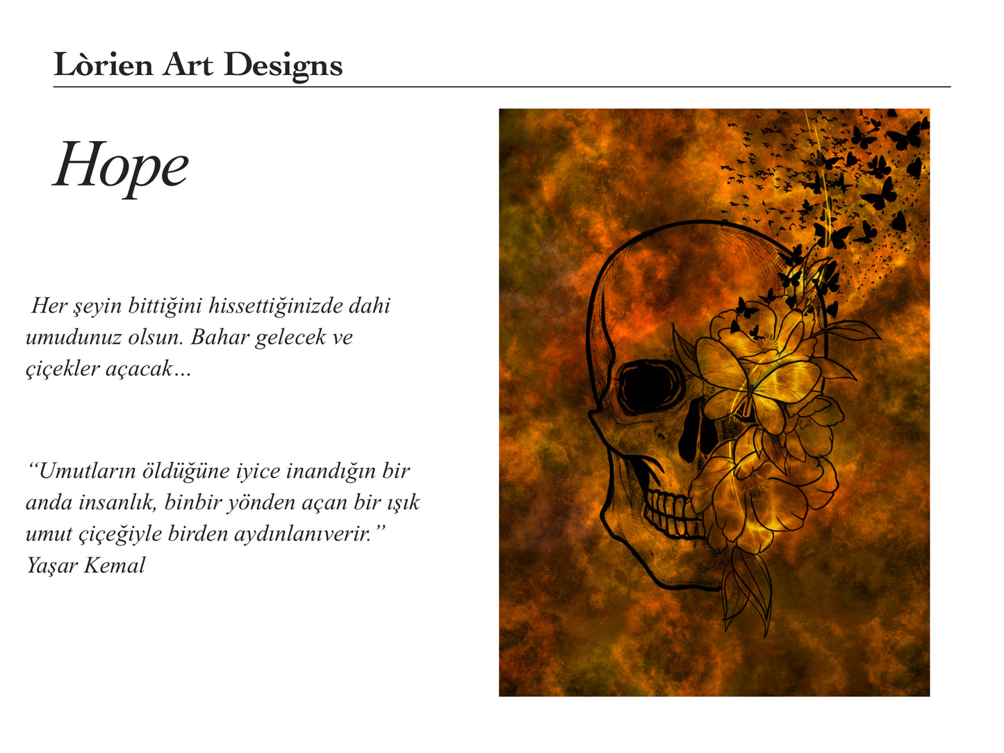 Hope - Juego de funda nórdica individual